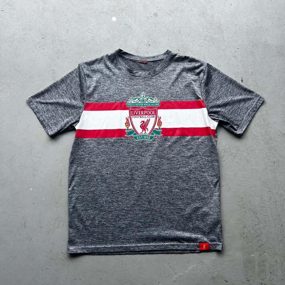Liverpool Football Club LFC Heather Gray Graphic T-Shirt